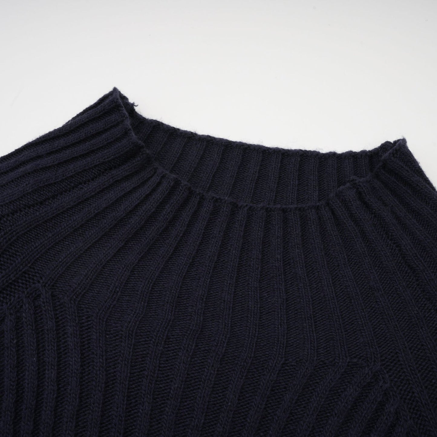 Clarisse darkblue knitted top dress matching set