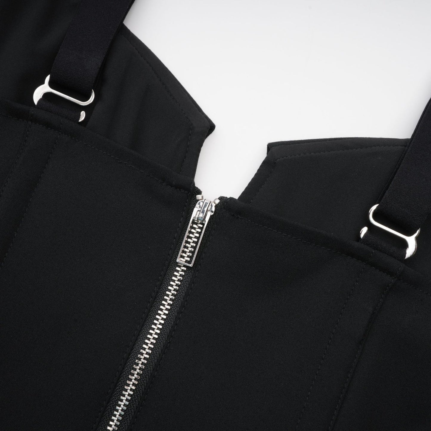 Jaina black hook eye pocket dress