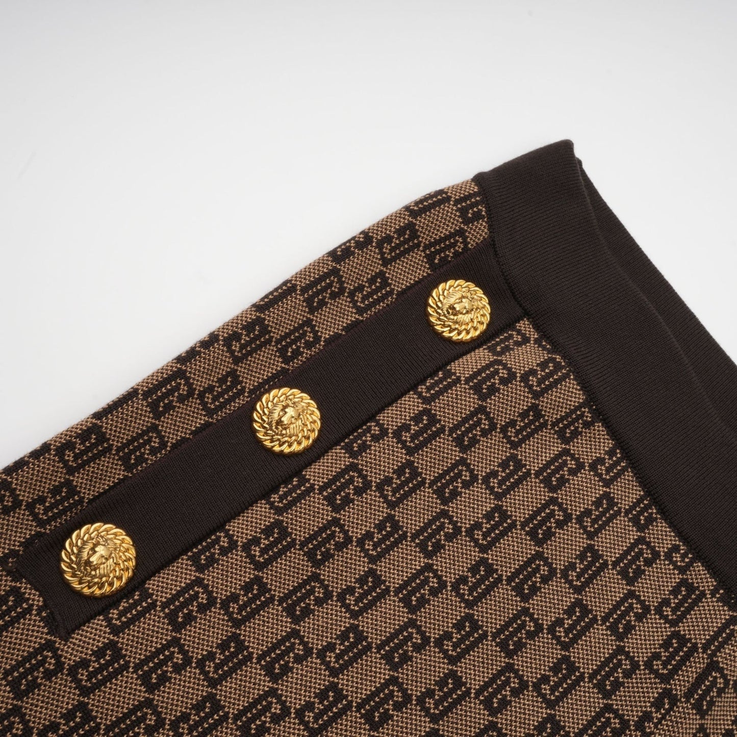 Cyrielle monogramjacquard top trousers matching set