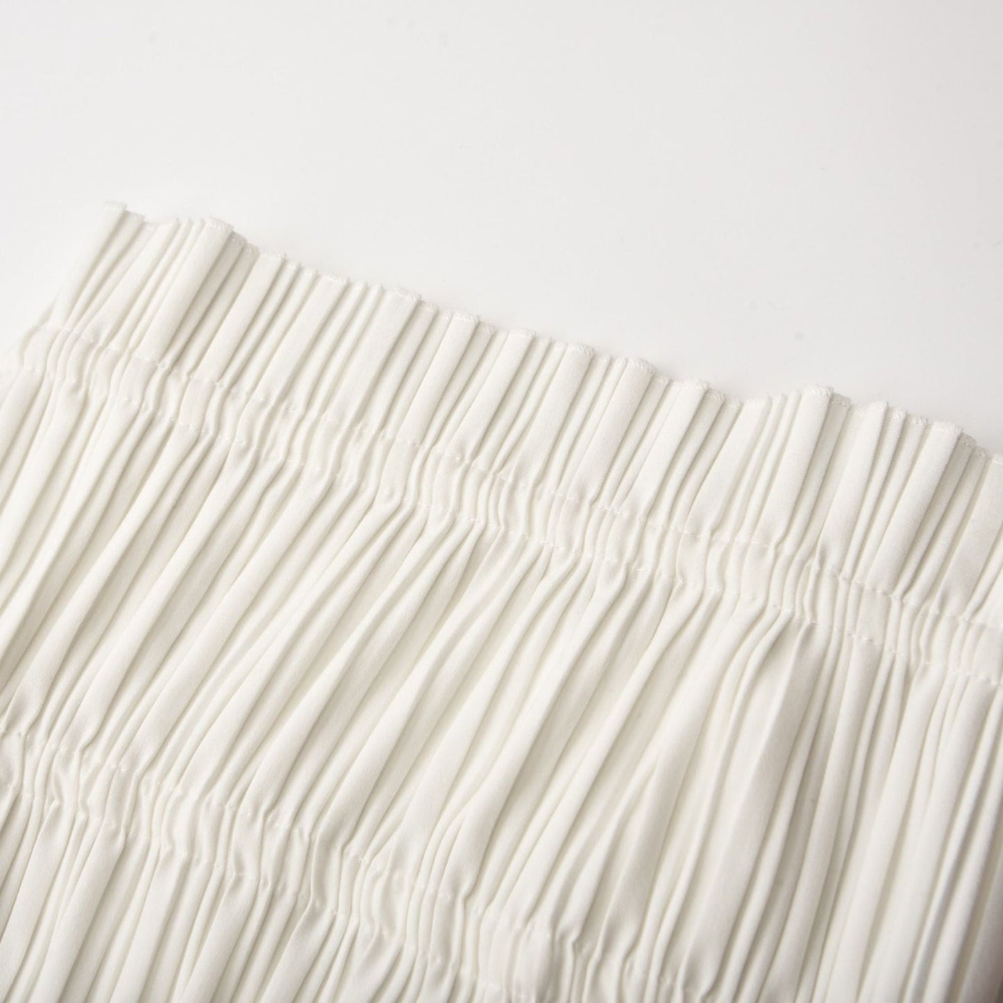 Milisent openback pleated top skirt matching set