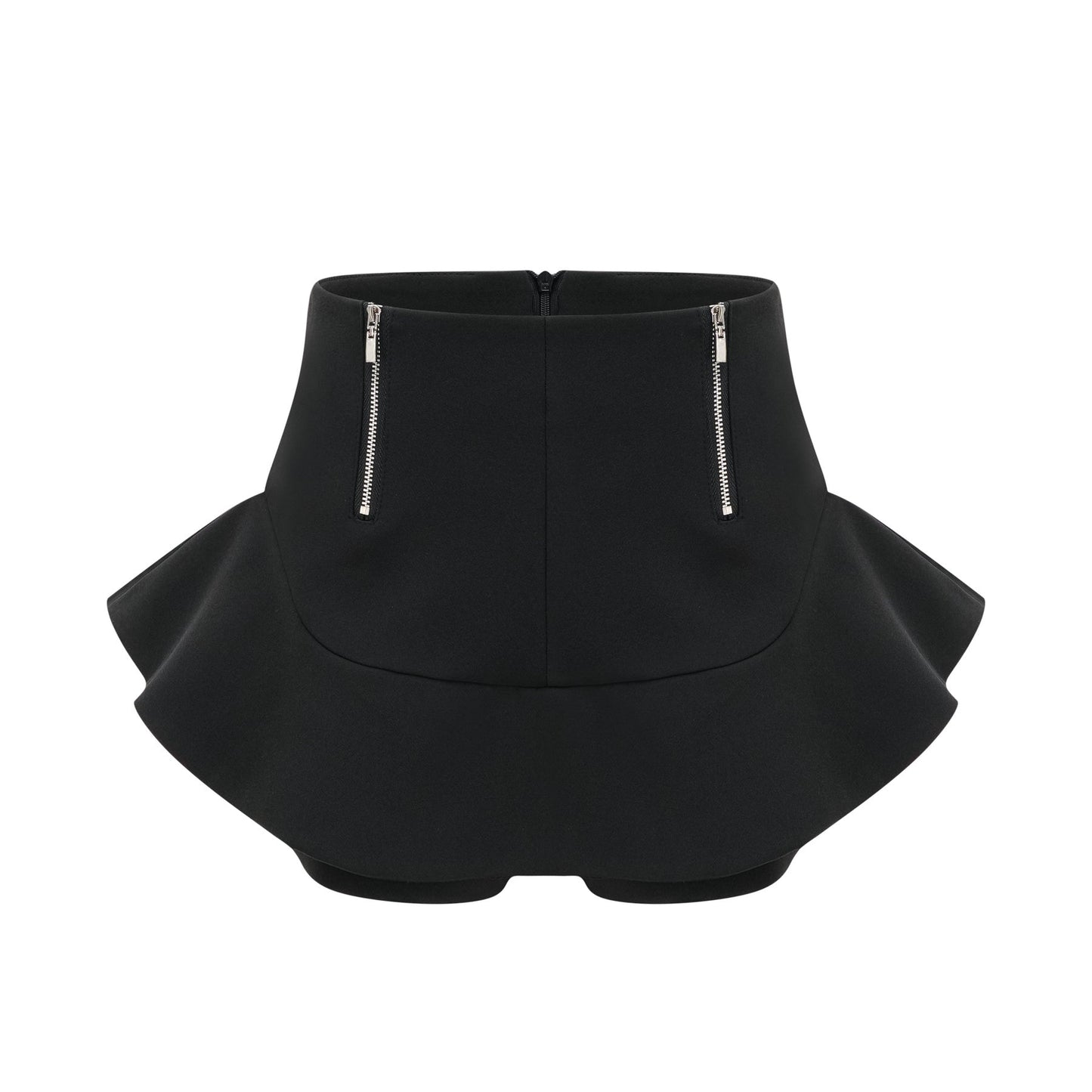 Priscille layered flouncehem shorts