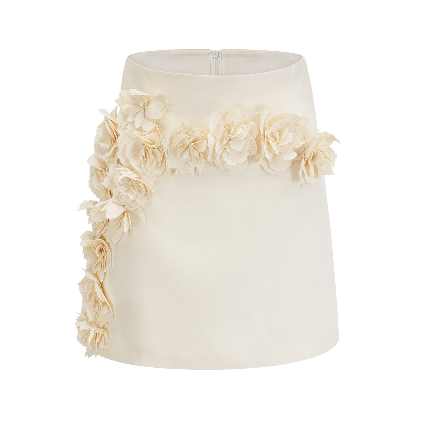 Vivien floralappliqué jacket skirt matching set