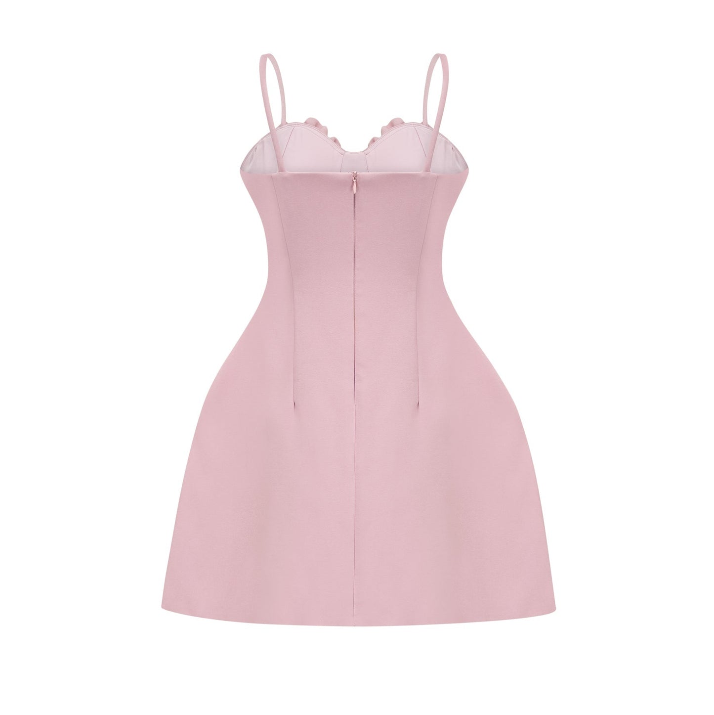 Pauline fauxflower mini dress
