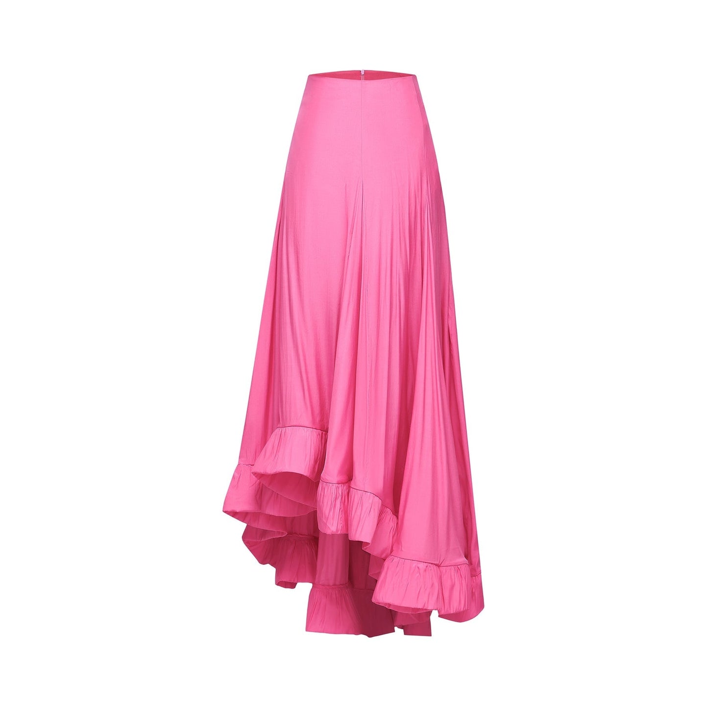 Mathilde pink ruffled top skirt matching set