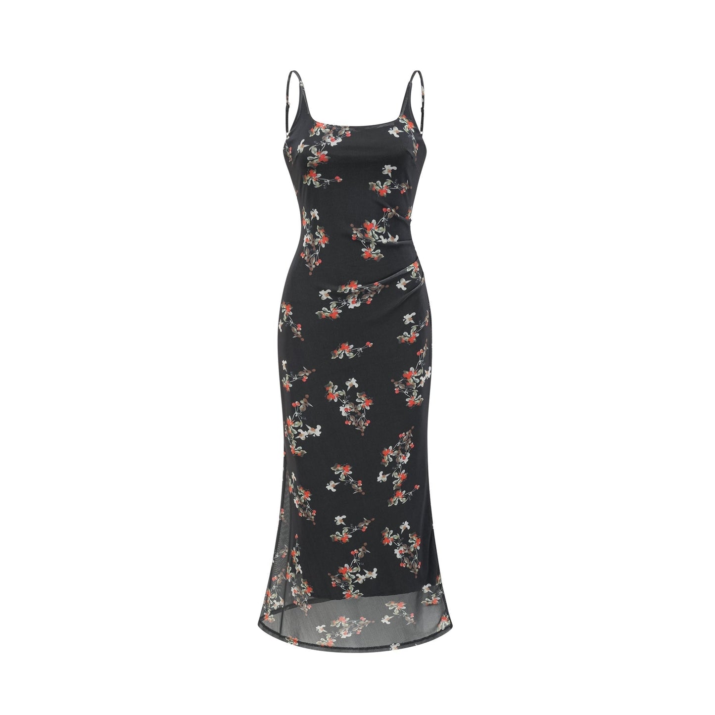 Renée floralprint layered midi dress