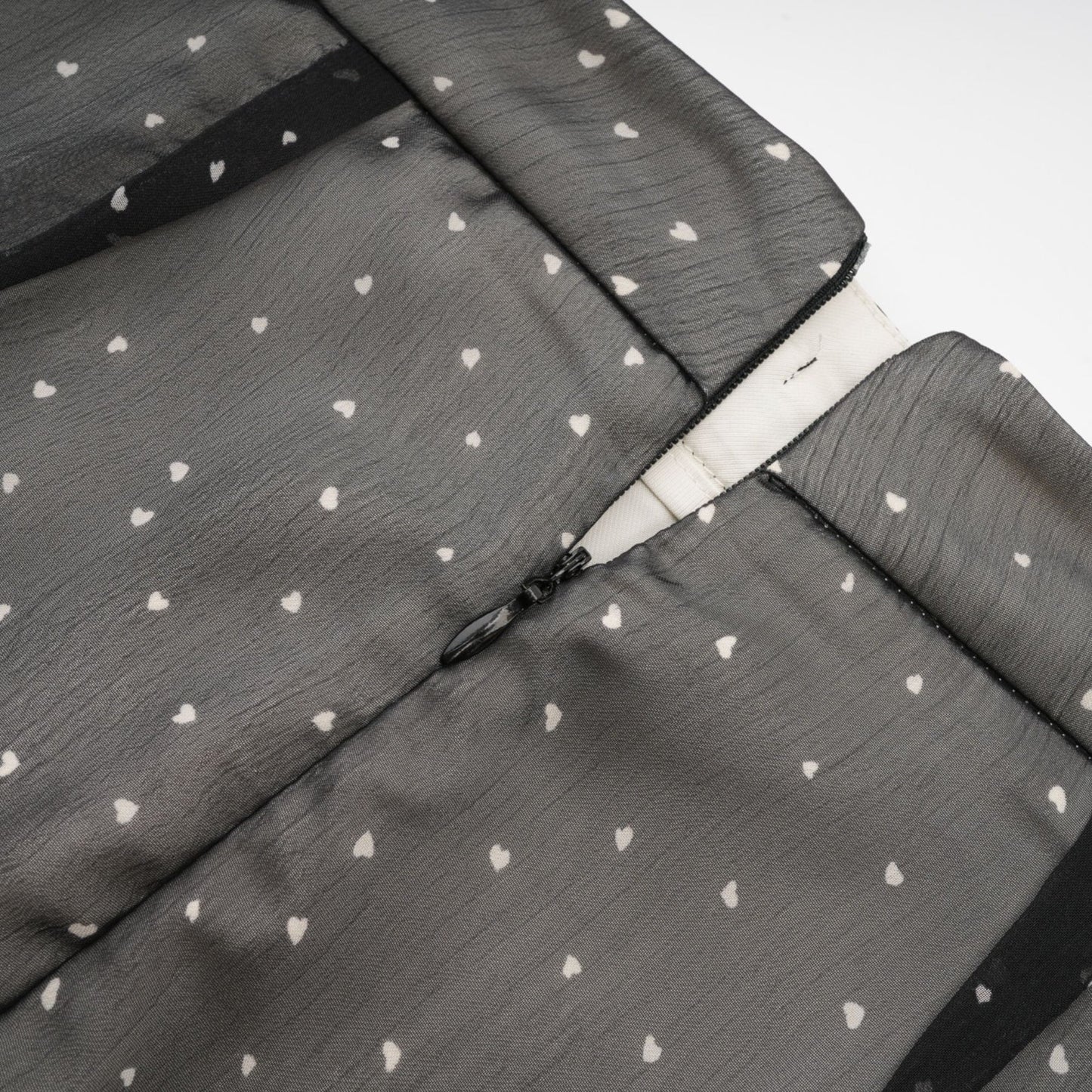 Gisèle tiewaisted polkadot print skirt
