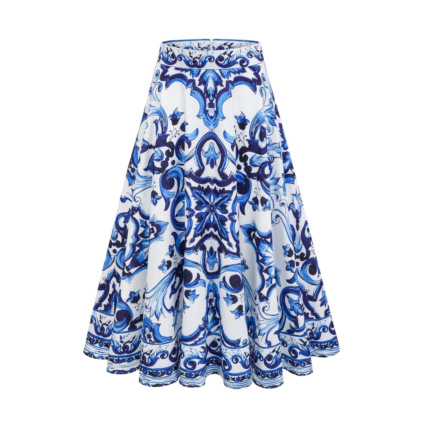 Allegra graphicprinted top skirt matching set
