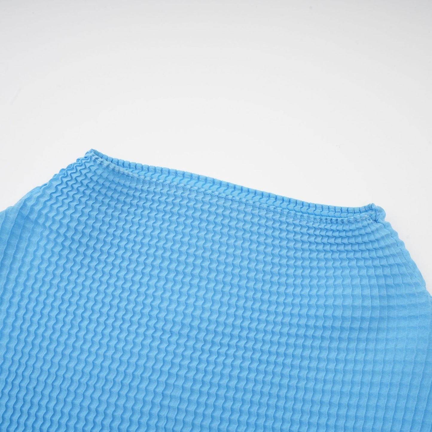Désirée colorblock pleated top skirt matching set