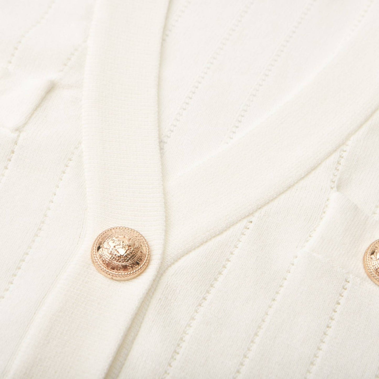 Button detailing knitted top skirt matching set