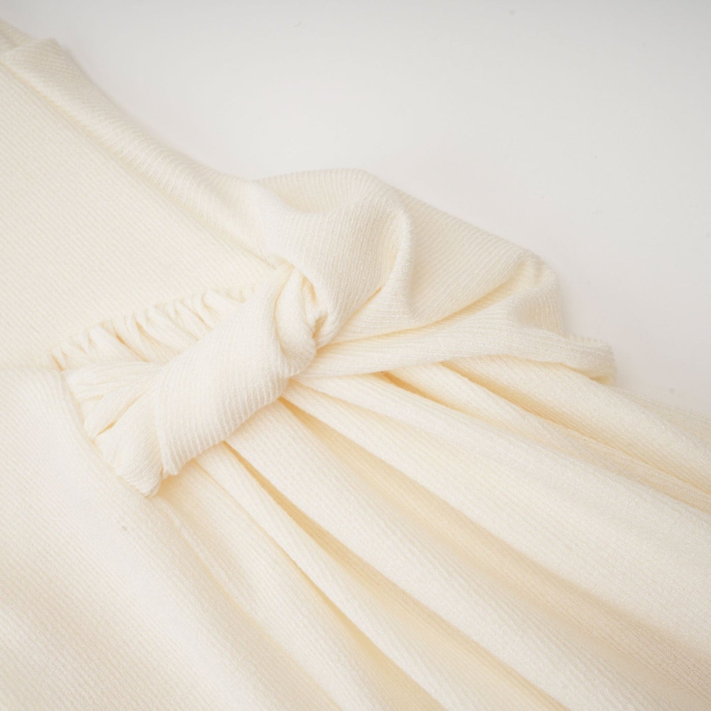 Lanetta jerseyknit draped midi dress