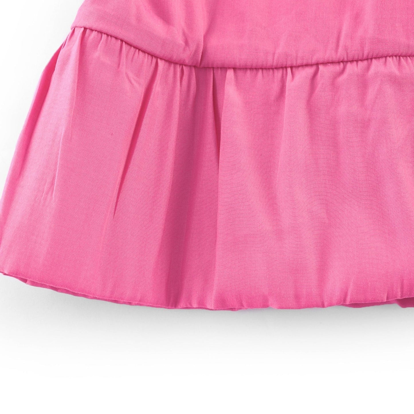 Mathilde pink ruffled top skirt matching set