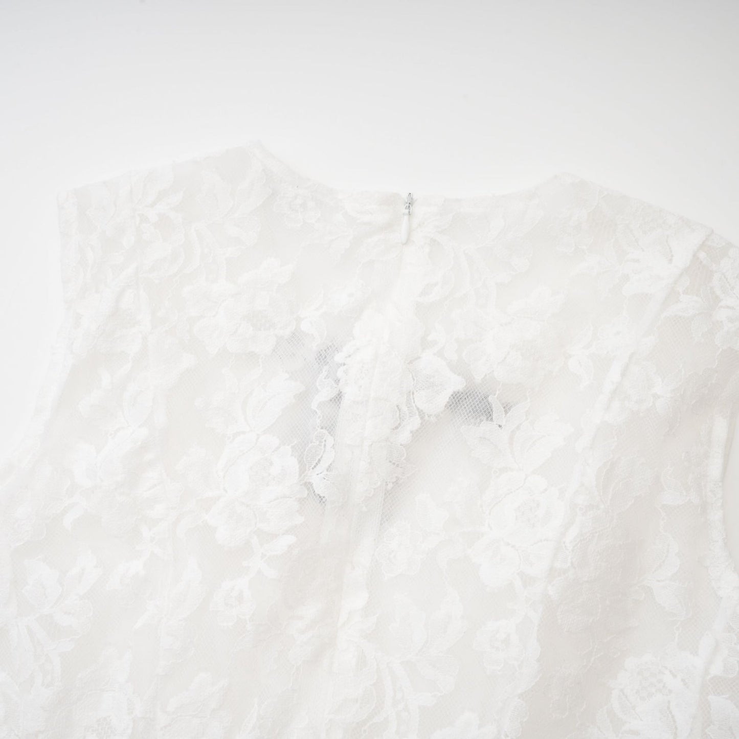 Lanetta guipure lace tulleskirt dress