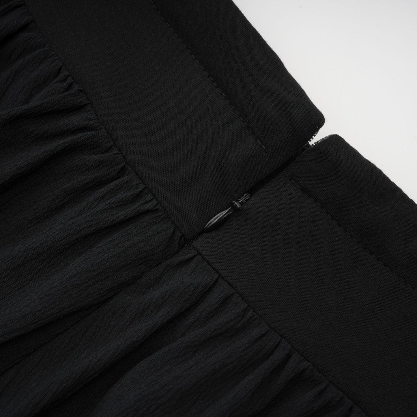 Amélie elasticwaistband pleated mini skirt