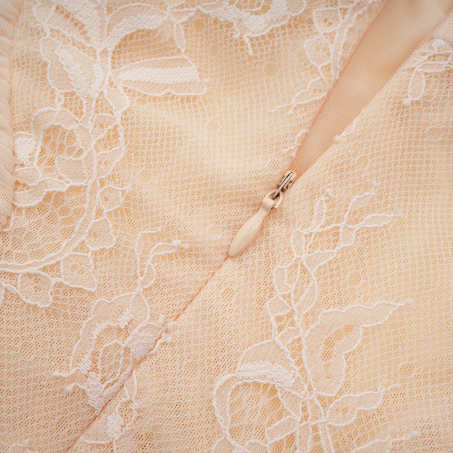 Audrey chiffon lace midi dress