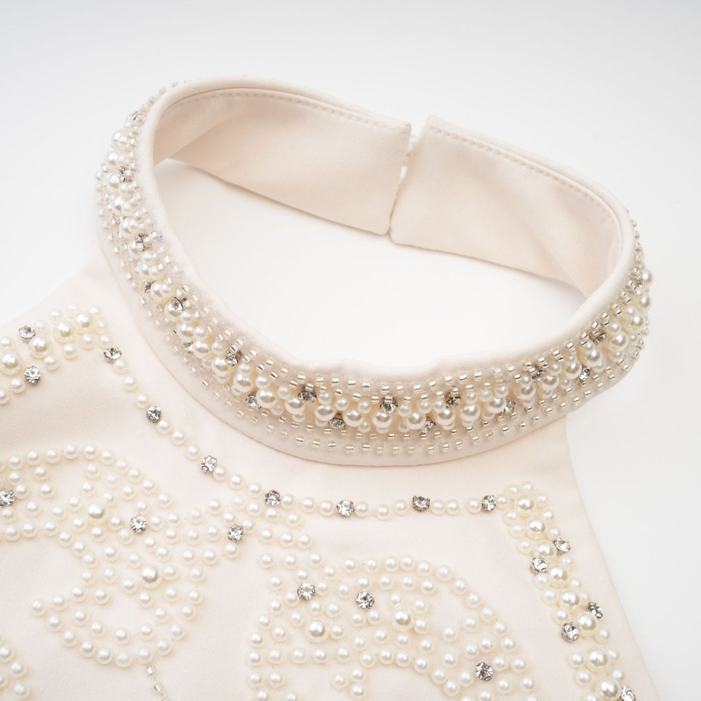 Luna embellished top skirt matching set