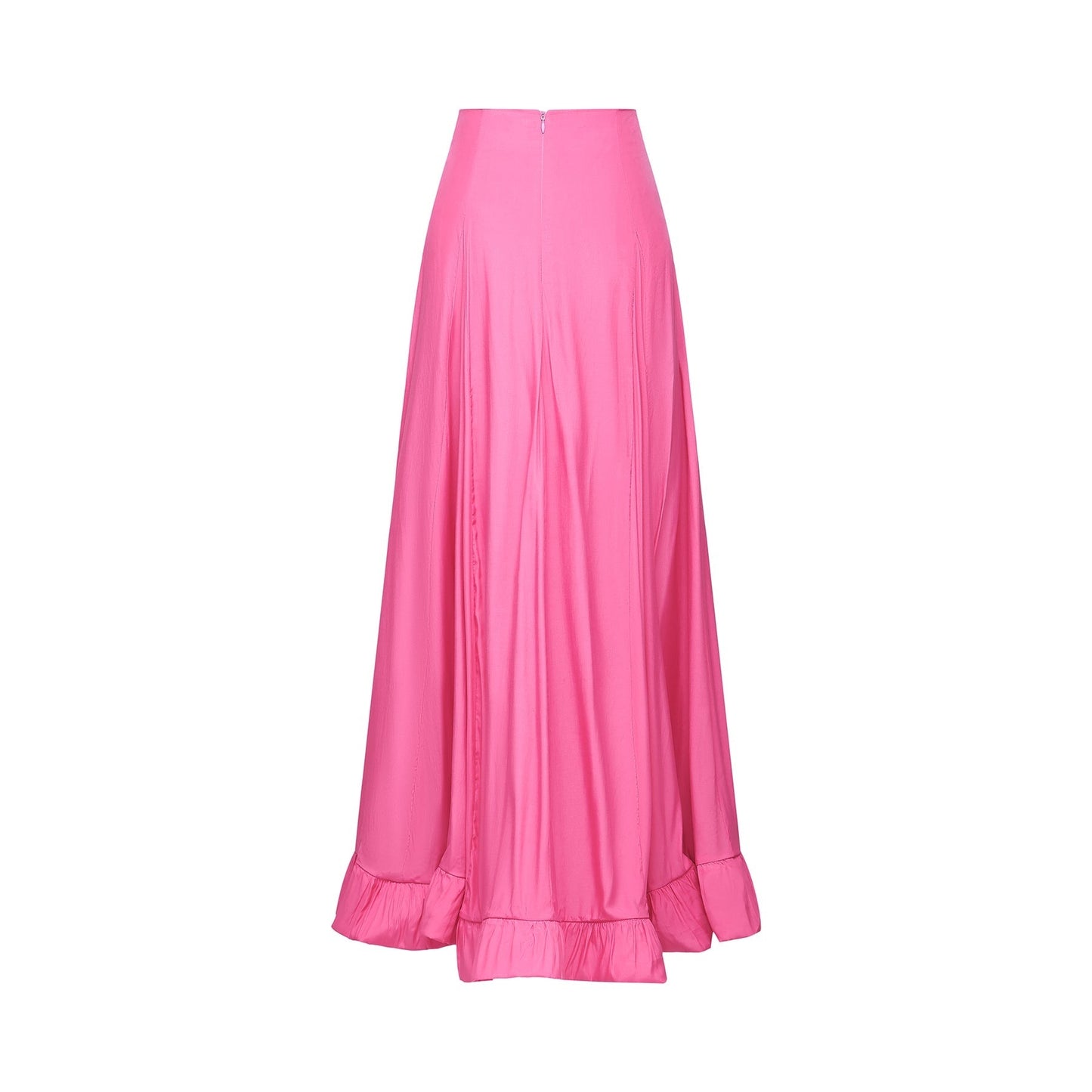 Mathilde pink ruffled top skirt matching set