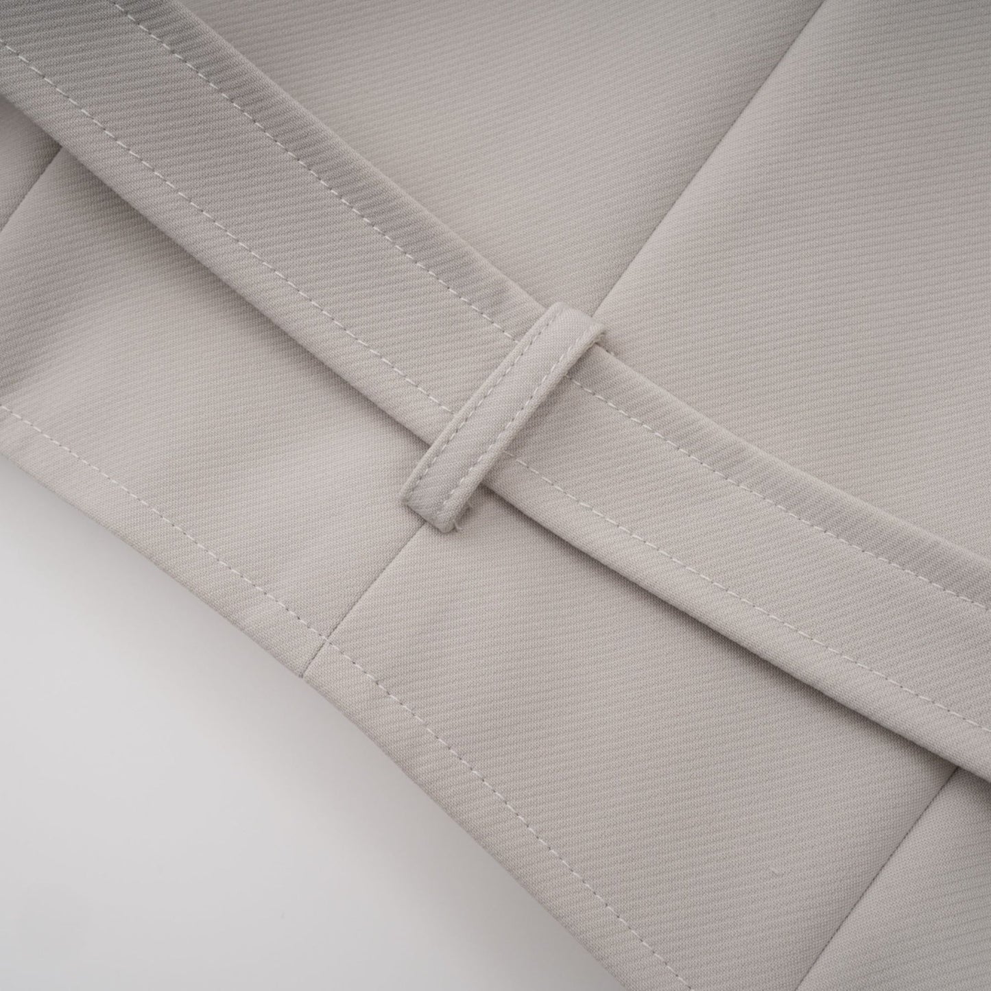 Zoé buckled cropped blazer skirt matching set