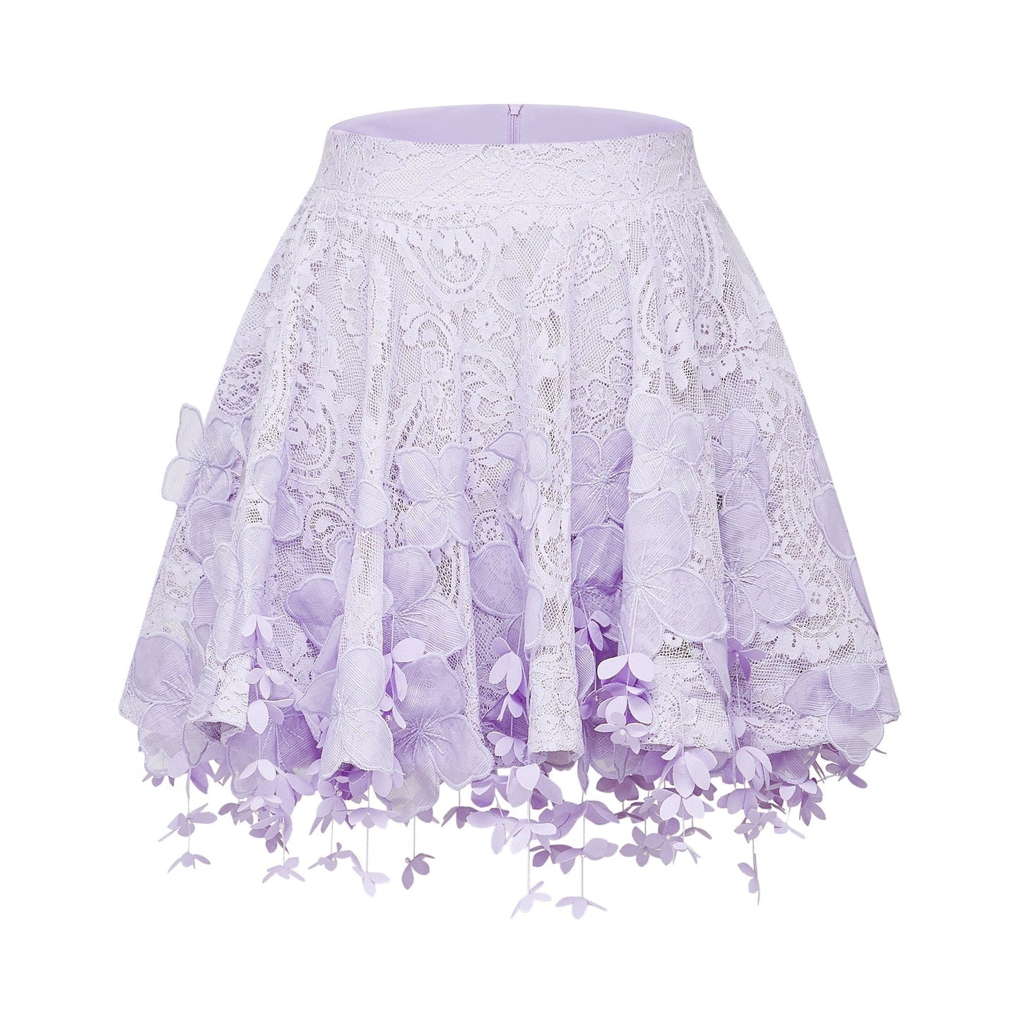 Lisette fauxfloral embellished top skirt matching set