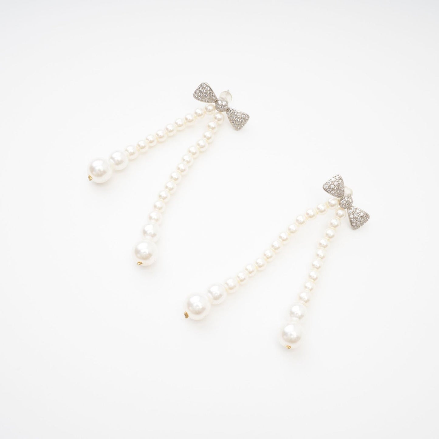 Élodie pearlembellished stud earrings