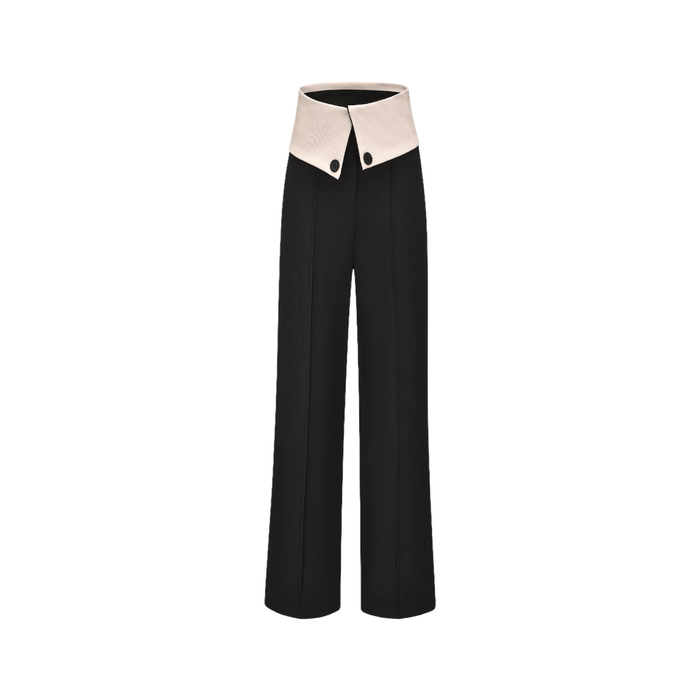 Naomi Inside-Out Kontrastfarbene Hose