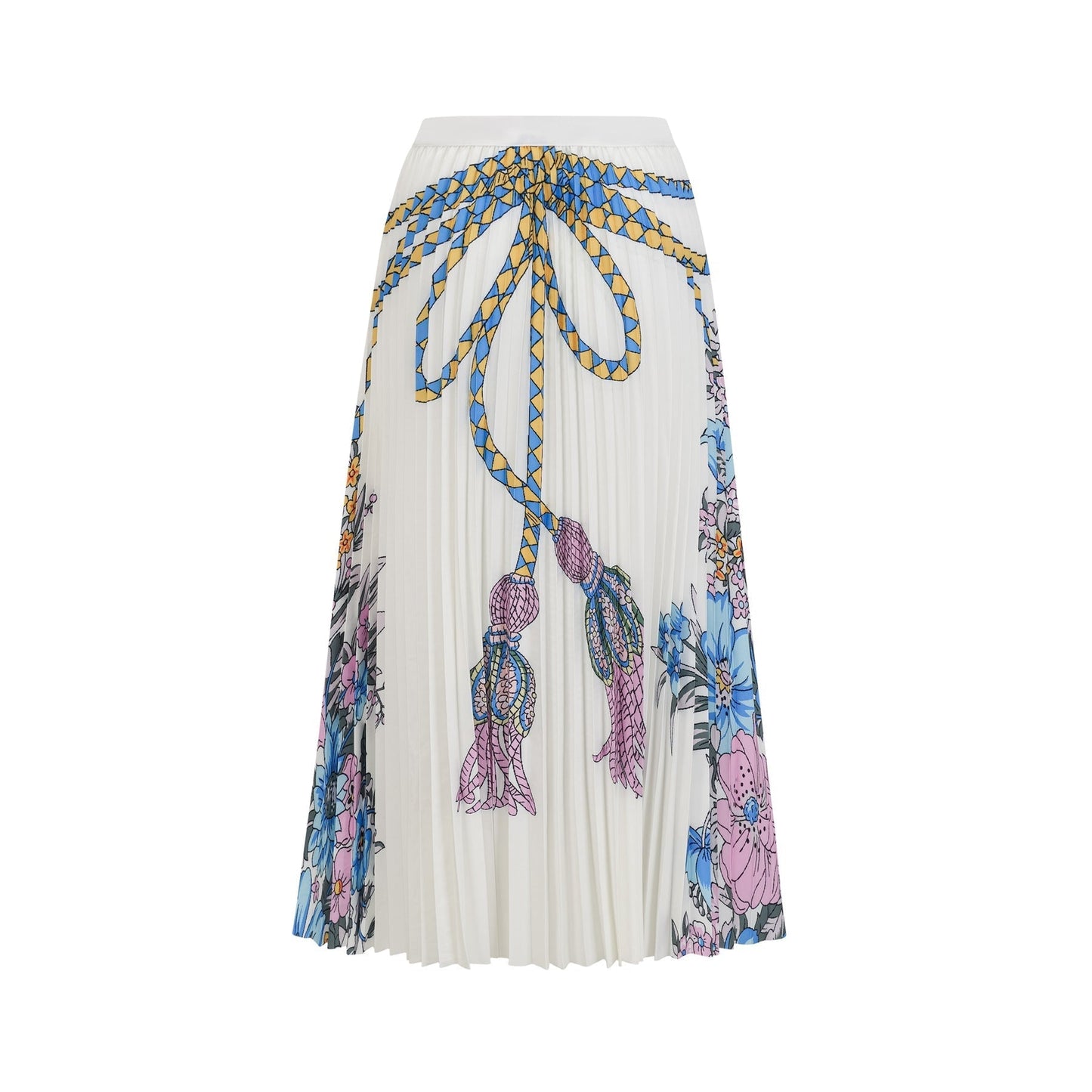 Huguette patternprint top skirt matching set