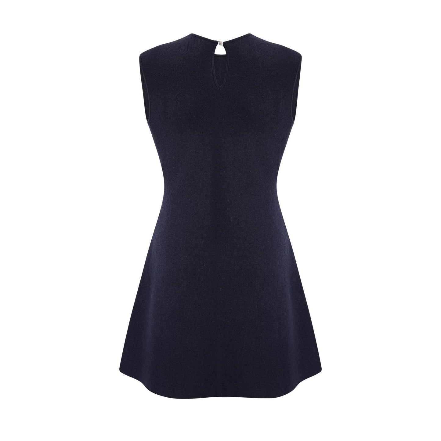 Clarisse darkblue knitted top dress matching set