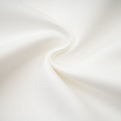 Hélène white oversizebow mini dress