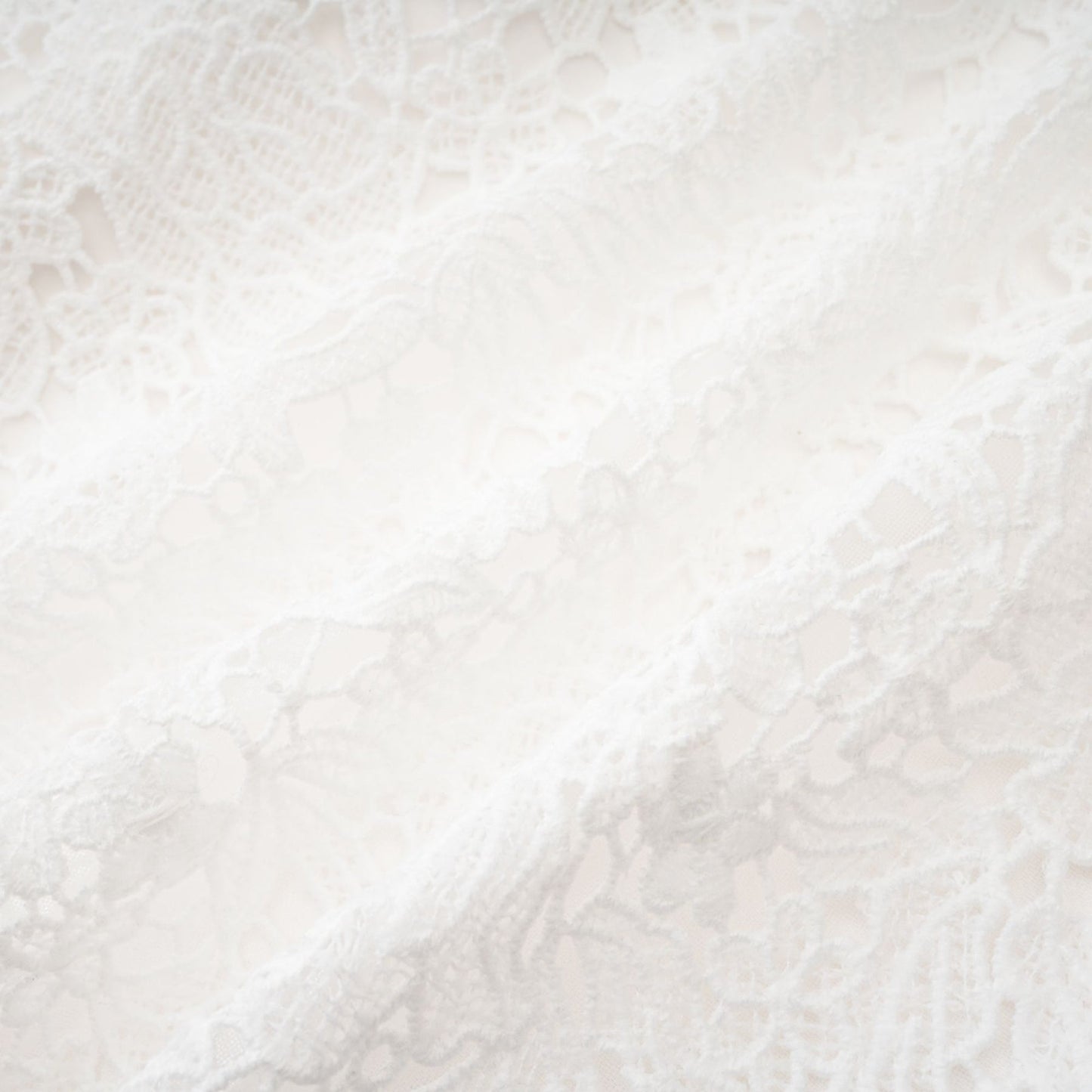 Cyrielle corded lace tiered mini dress