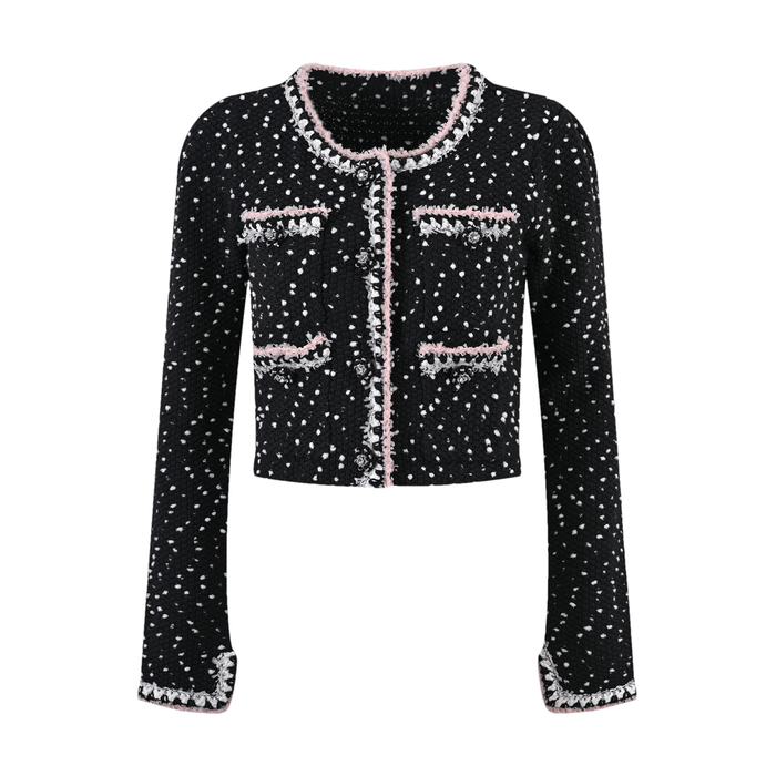 Brooklynn Jacke & Rock Schneeflocken Punkte Set