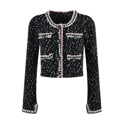 Brooklynn Jacke & Rock Schneeflocken Punkte Set