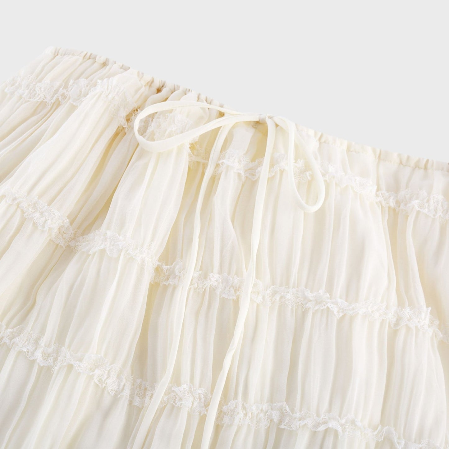 Alyssa pleated top  skirt matching set