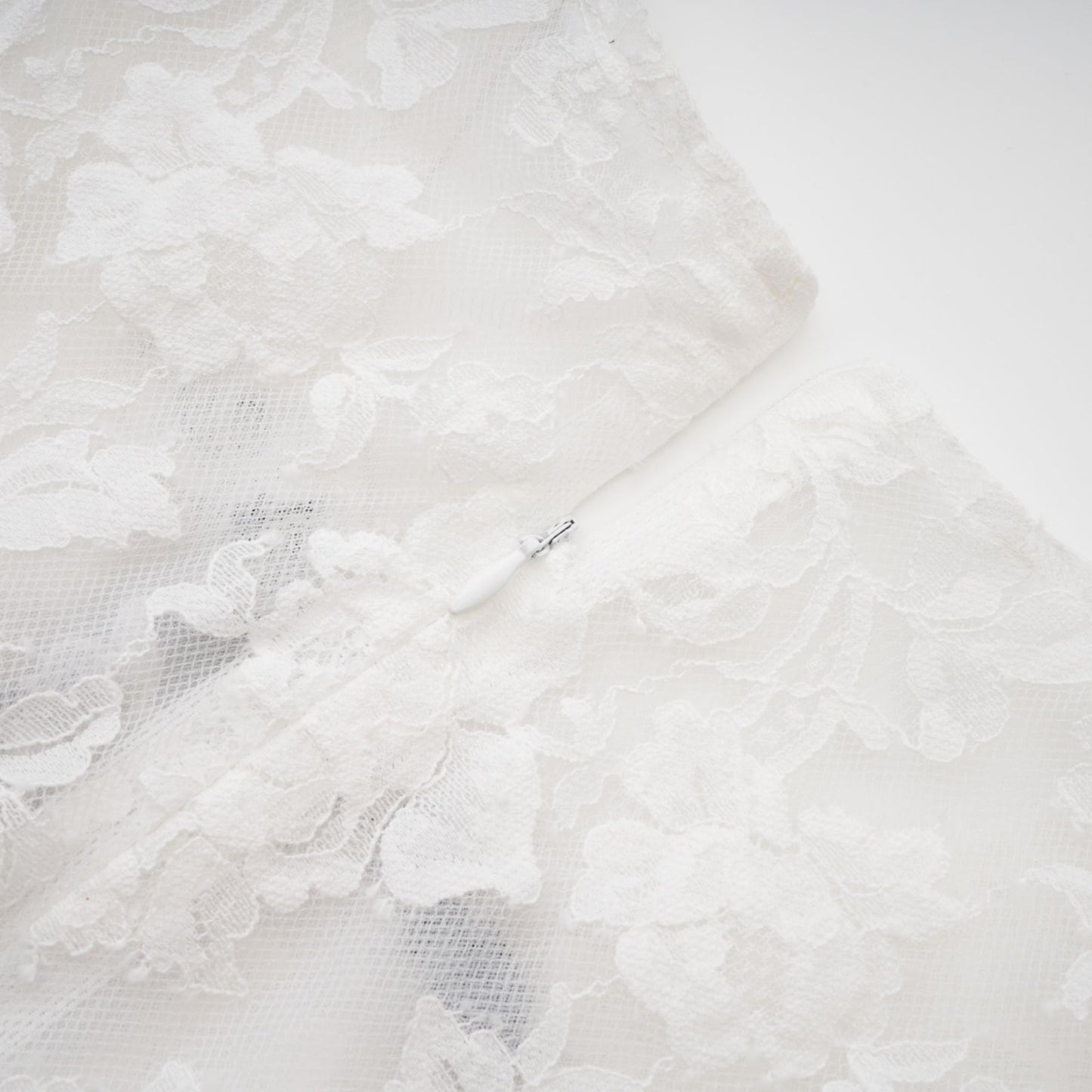 Lanetta guipure lace tulleskirt dress