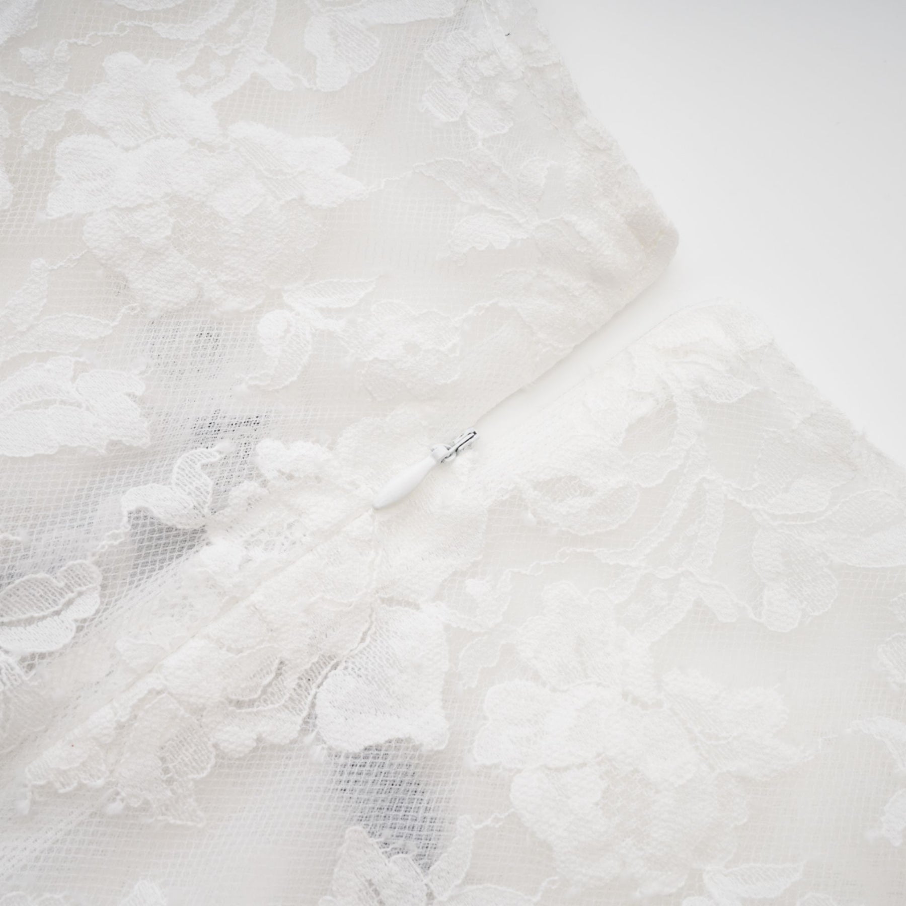 Lanetta guipure lace tulleskirt dress