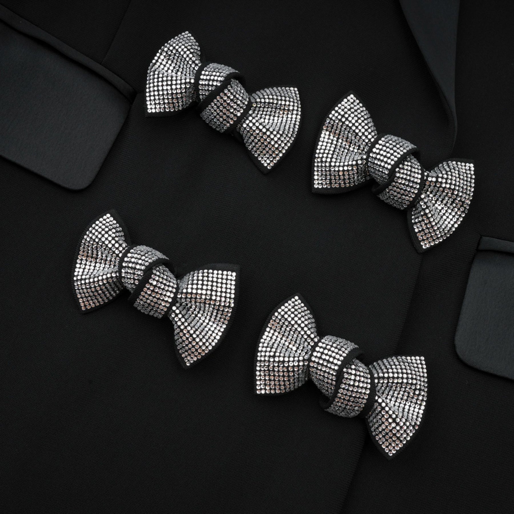 Thala crystalembellished bow blazer