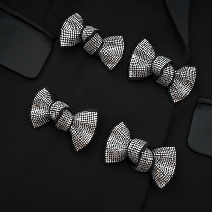 Thala crystalembellished bow blazer