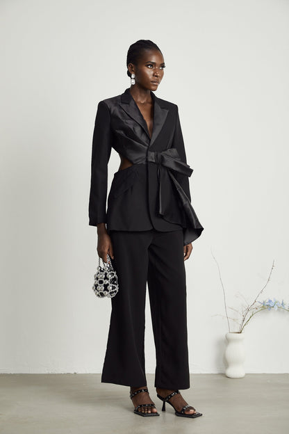 Capucine bowtie embellished blazer