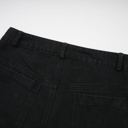 Janelle buttoned straightleg jeans