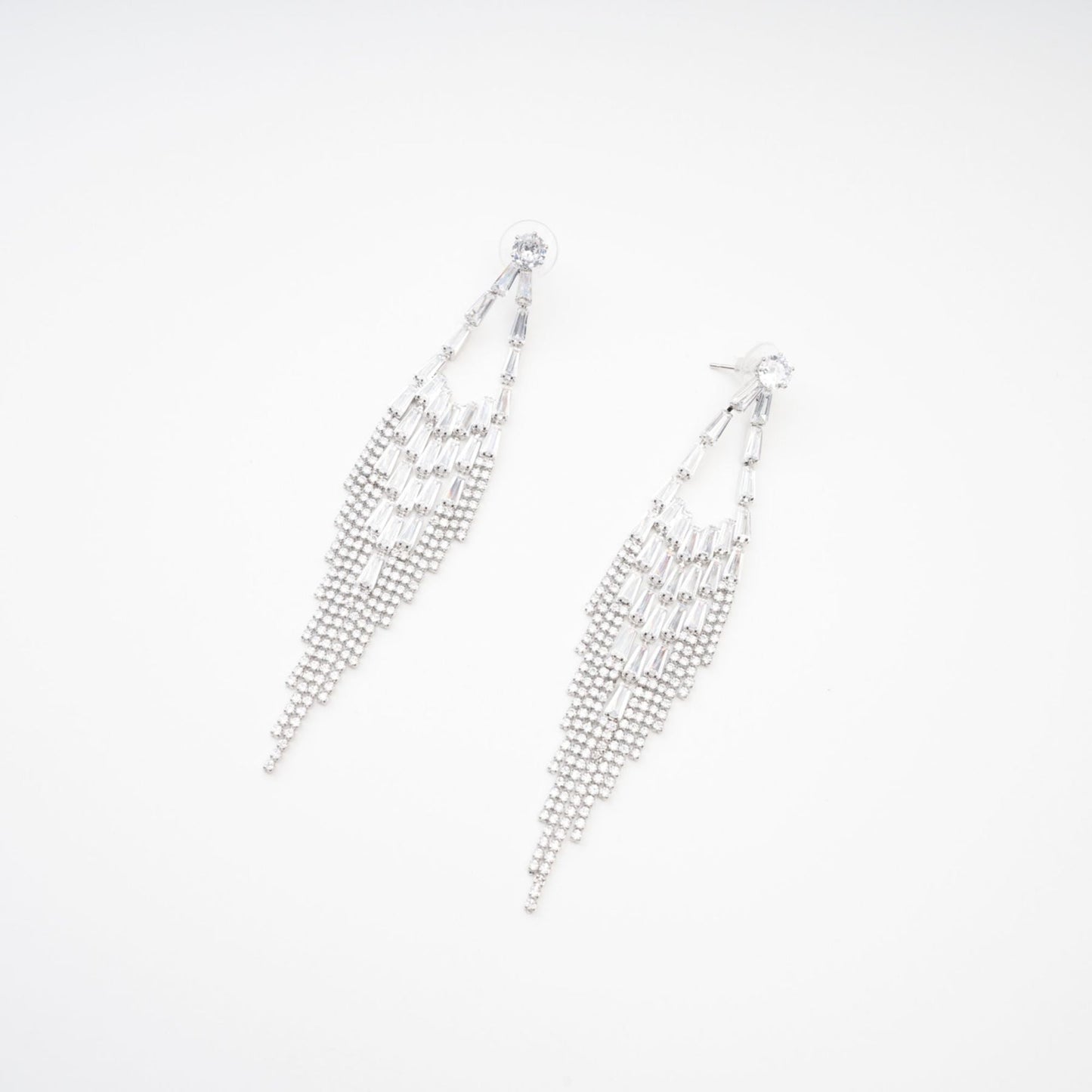 Isabelle crystalembellished drop earrings