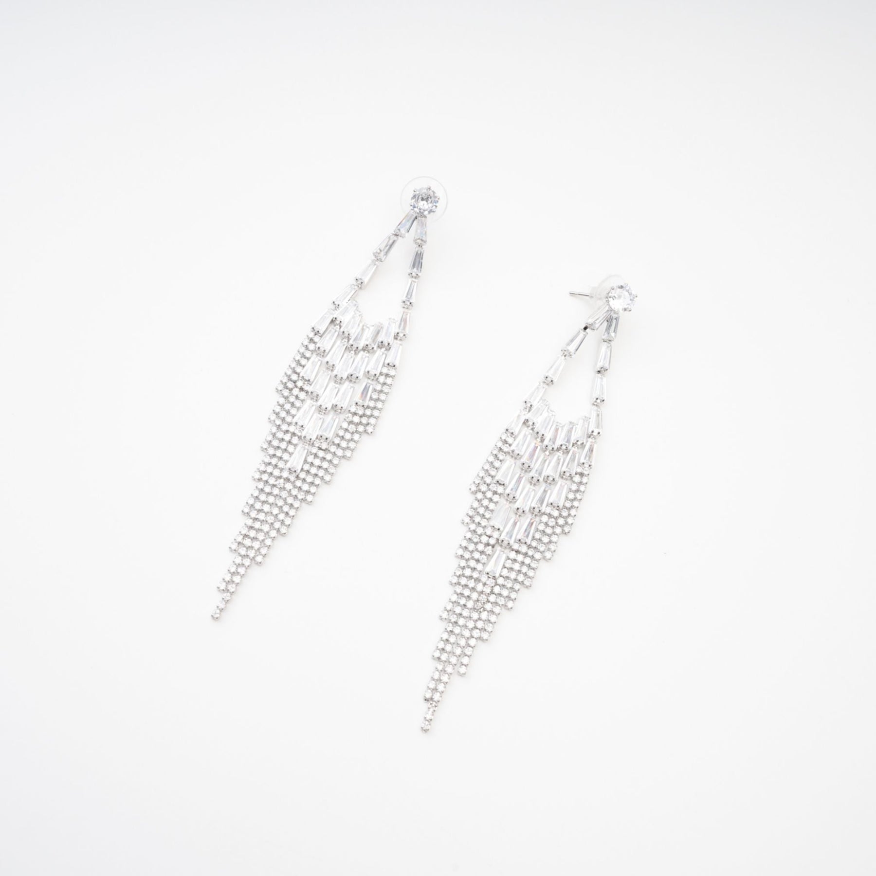 Isabelle crystalembellished drop earrings