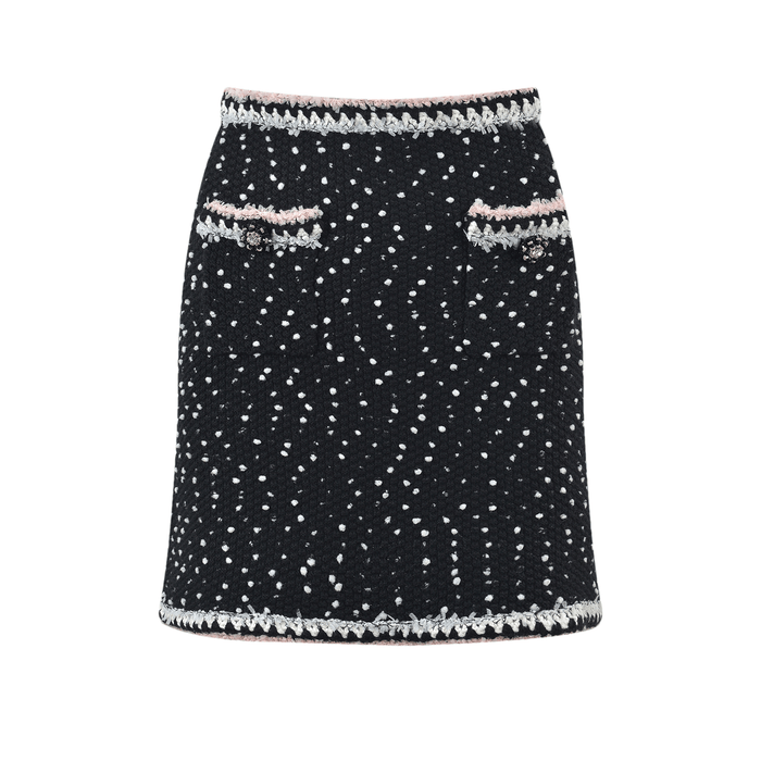 Brooklynn Jacke & Rock Schneeflocken Punkte Set
