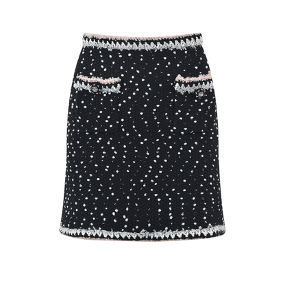 Brooklynn Jacke & Rock Schneeflocken Punkte Set