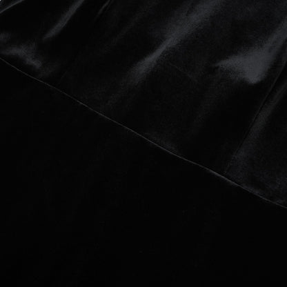 Caisa embellished turtleneck black dress