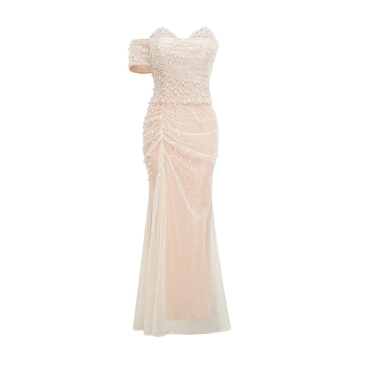 Sabine faux pearlembellished maxi dress