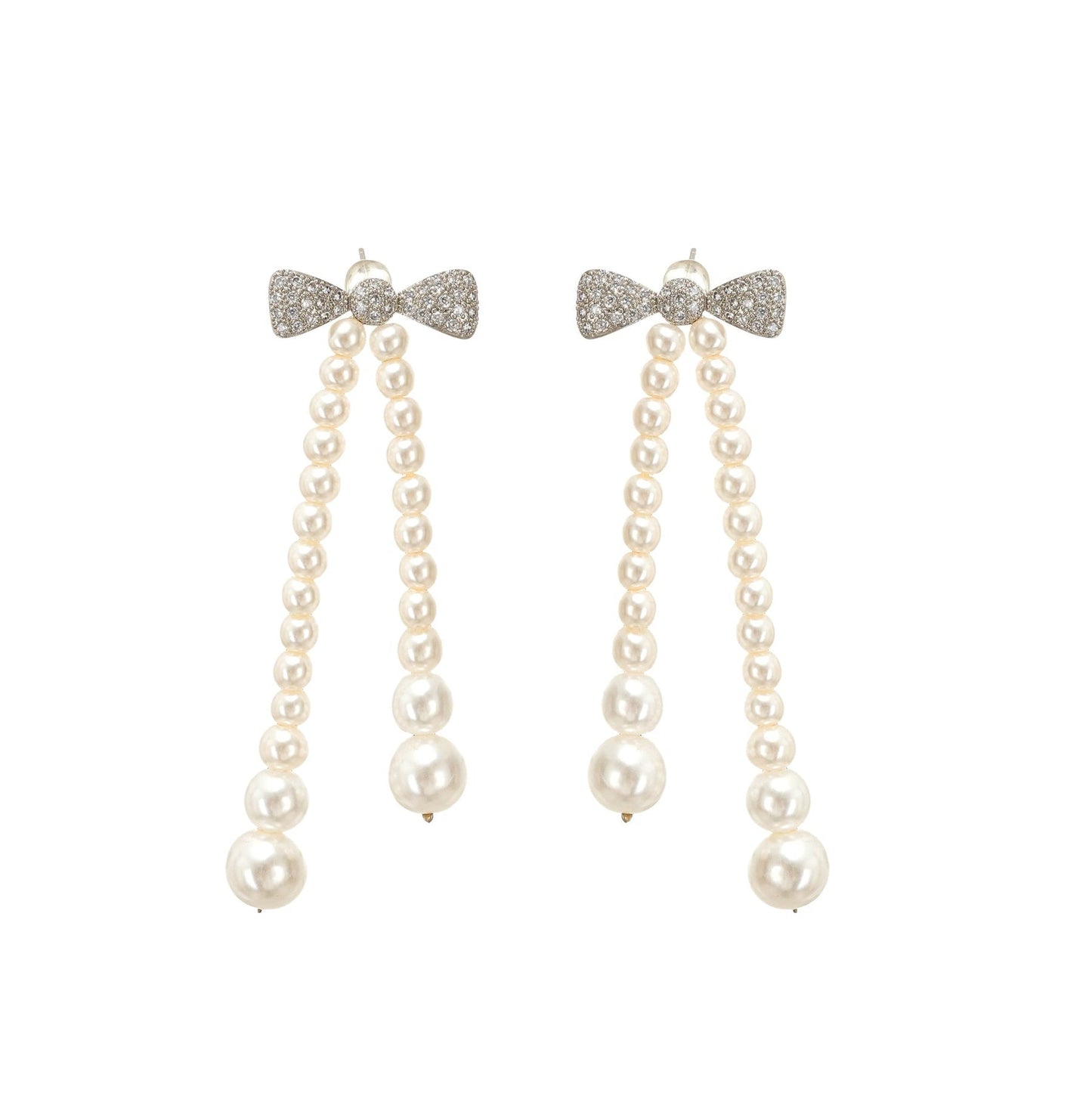 Élodie pearlembellished stud earrings