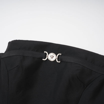 Margaux black top  skirt matching set