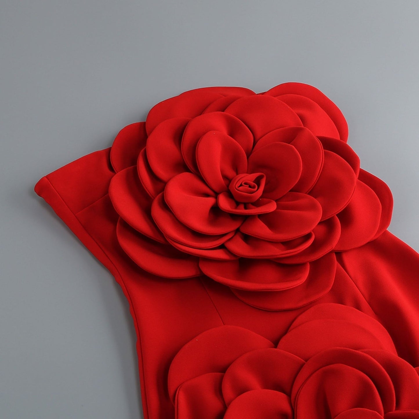 Françoise fauxflower dress