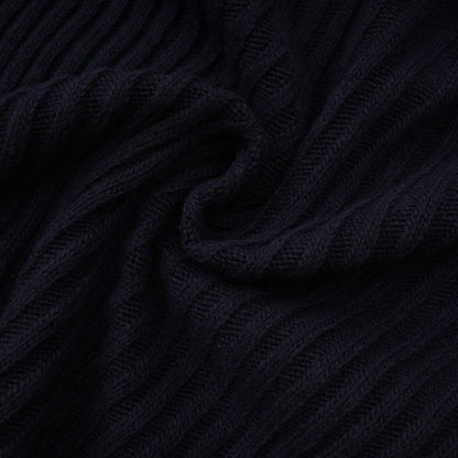 Clarisse darkblue knitted top  dress matching set