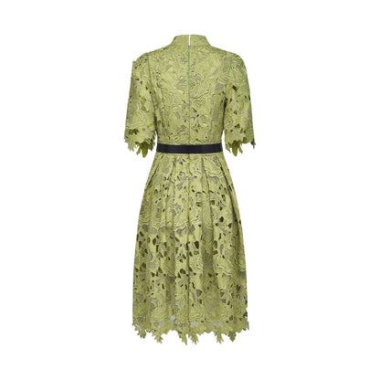 Valérie cutout embroidered mini dress