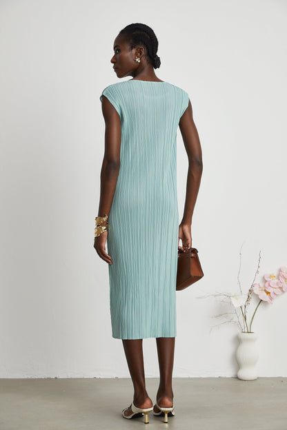 Éloïse fauxflower knitted dress  coat matching set