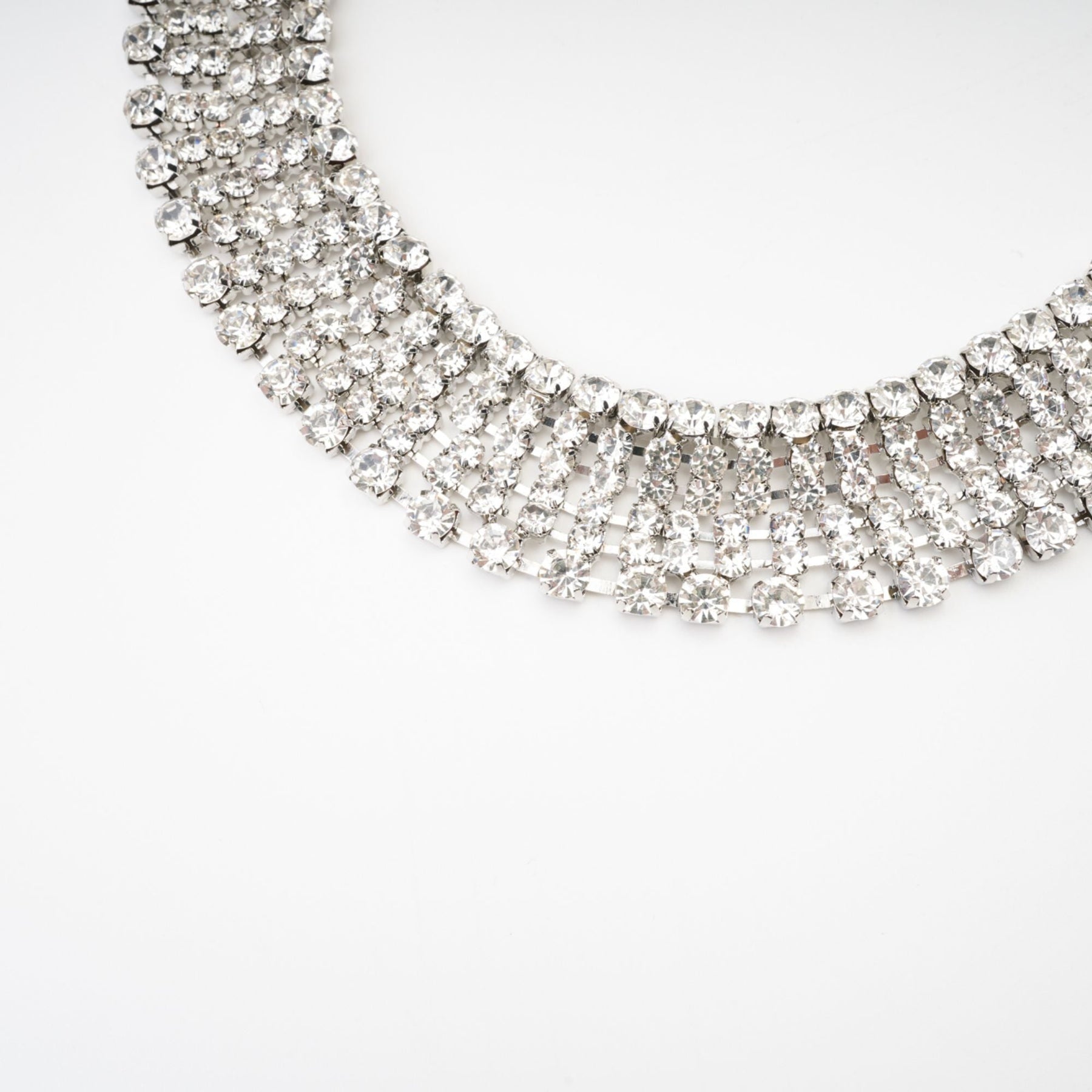 Thaïs crystalembellished layered necklace